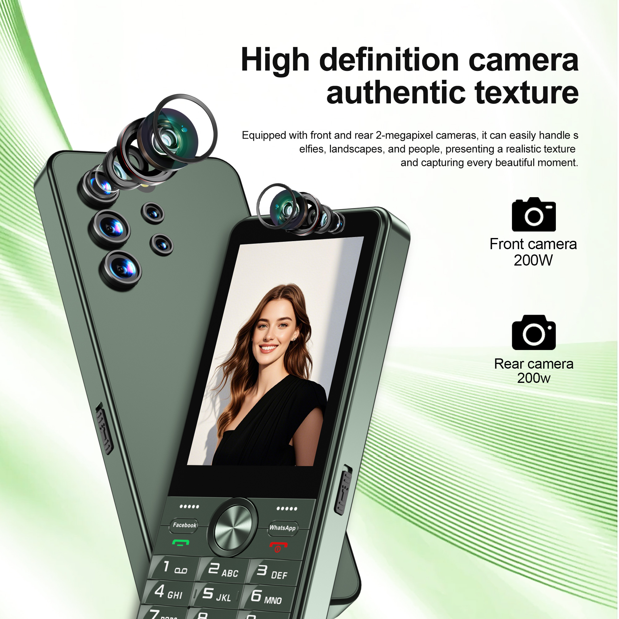 SERVO F25 PRO Smartphone 4G LTE Wi-Fi Hotspot Google Play Android System Dual SIM Standby 3.5" Touch Screen Smart Mobile Phones