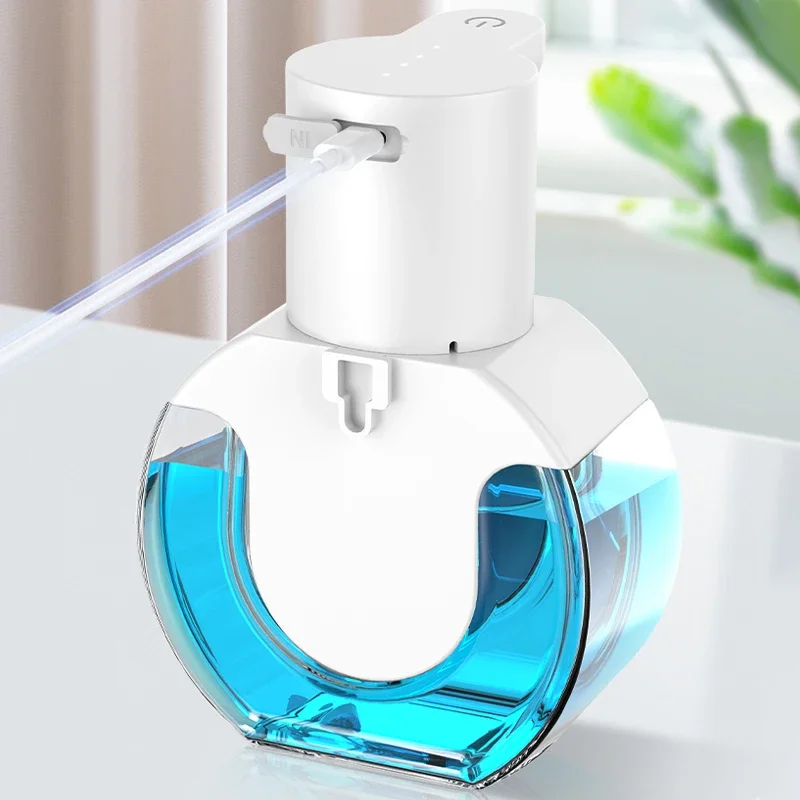 Intelligenter Schaumseifenspender, USB-Aufladung, berührungsloser Handwascher, automatischer Induktionssensor, 8000 mAh Schaum-Handwascher für Zuhause