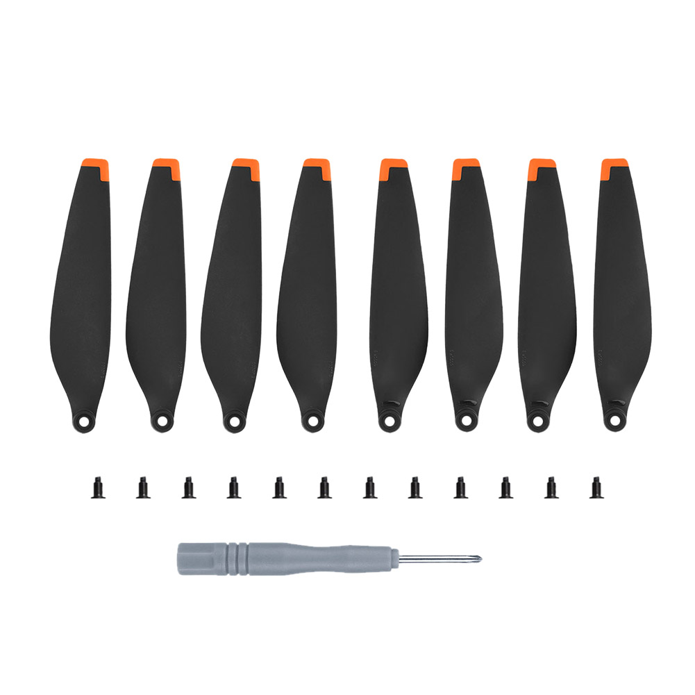 8pcs Drone Blade Props Replacement Spare Propeller Drone Accessory with Screw Accessories Wing Blade Light Weight for DJI Mini 3