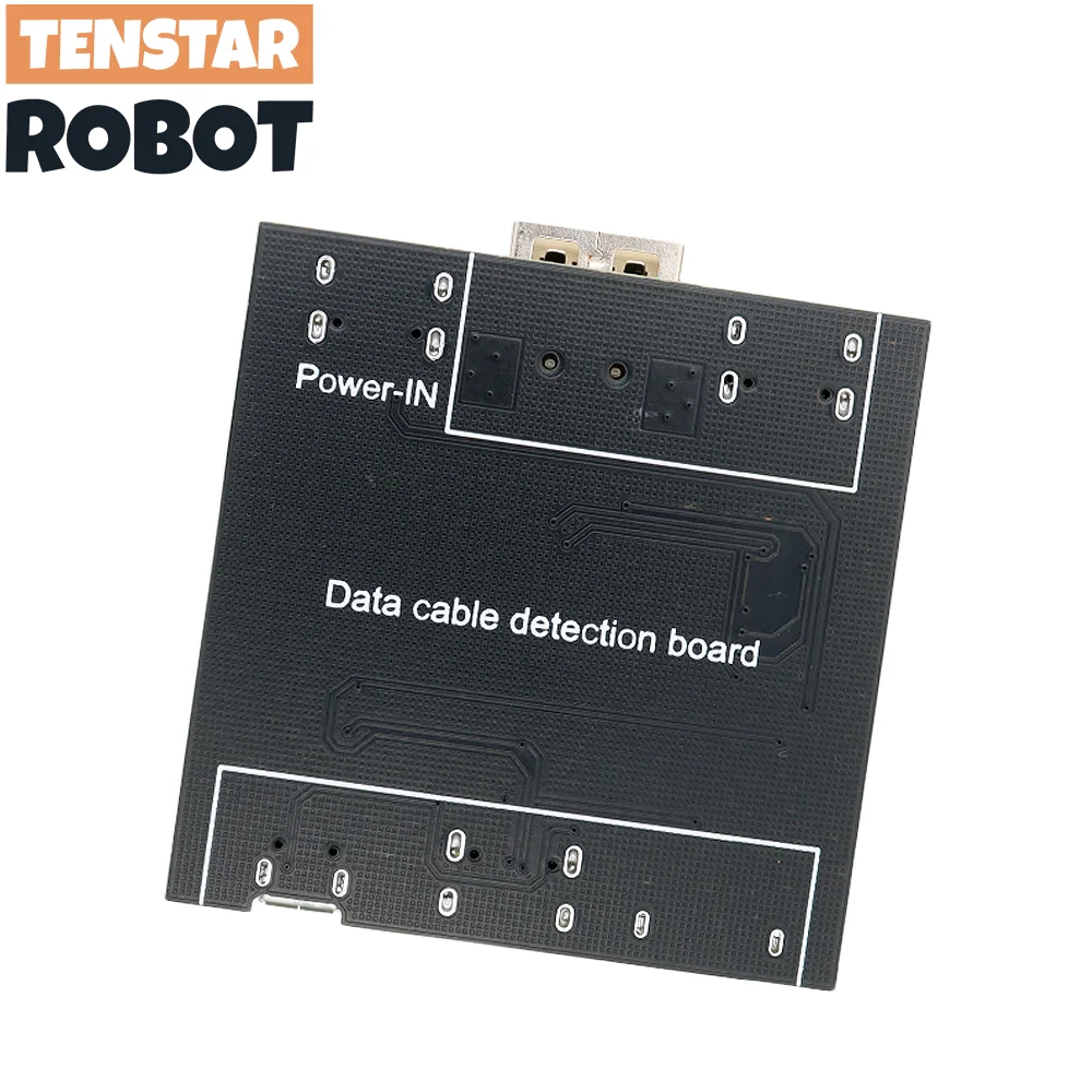Placa de detección de Cable de datos DT3, probador de Cable Micro USB C tipo C, herramienta de diagnóstico de conmutación de cortocircuito y apagado para iOS y Android