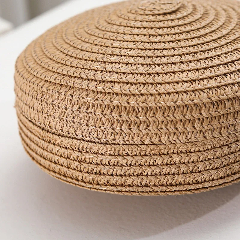 Gusure ฤดูร้อนทอฟางกระเป๋า Crossbody สําหรับผู้หญิงแฟชั่น Handmade หวายชายหาดกระเป๋าถือขนาดเล็กกระเป๋าเดินทางไหล่หญิง