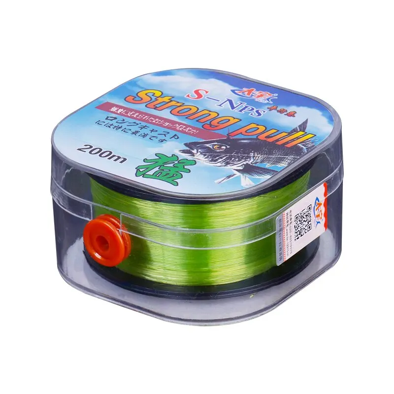 200M Super Forte Linea di Pesca Giappone Durevole Monofilamento Nylon Linea di Pesca Mare/Acqua Dolce Linea Principale Leader Filo di Pesca 2-33LB