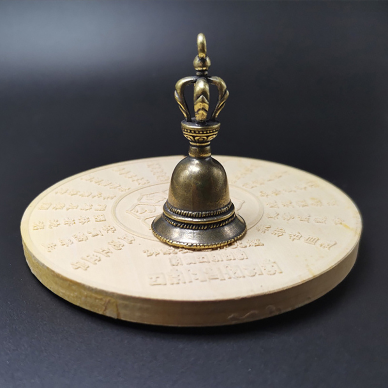 Campanelli eolici con campana in rame retrò artigianato in ottone pressofusione campanelli eolici cadenti idee campana in bronzo tibetano ciondolo campana in rame