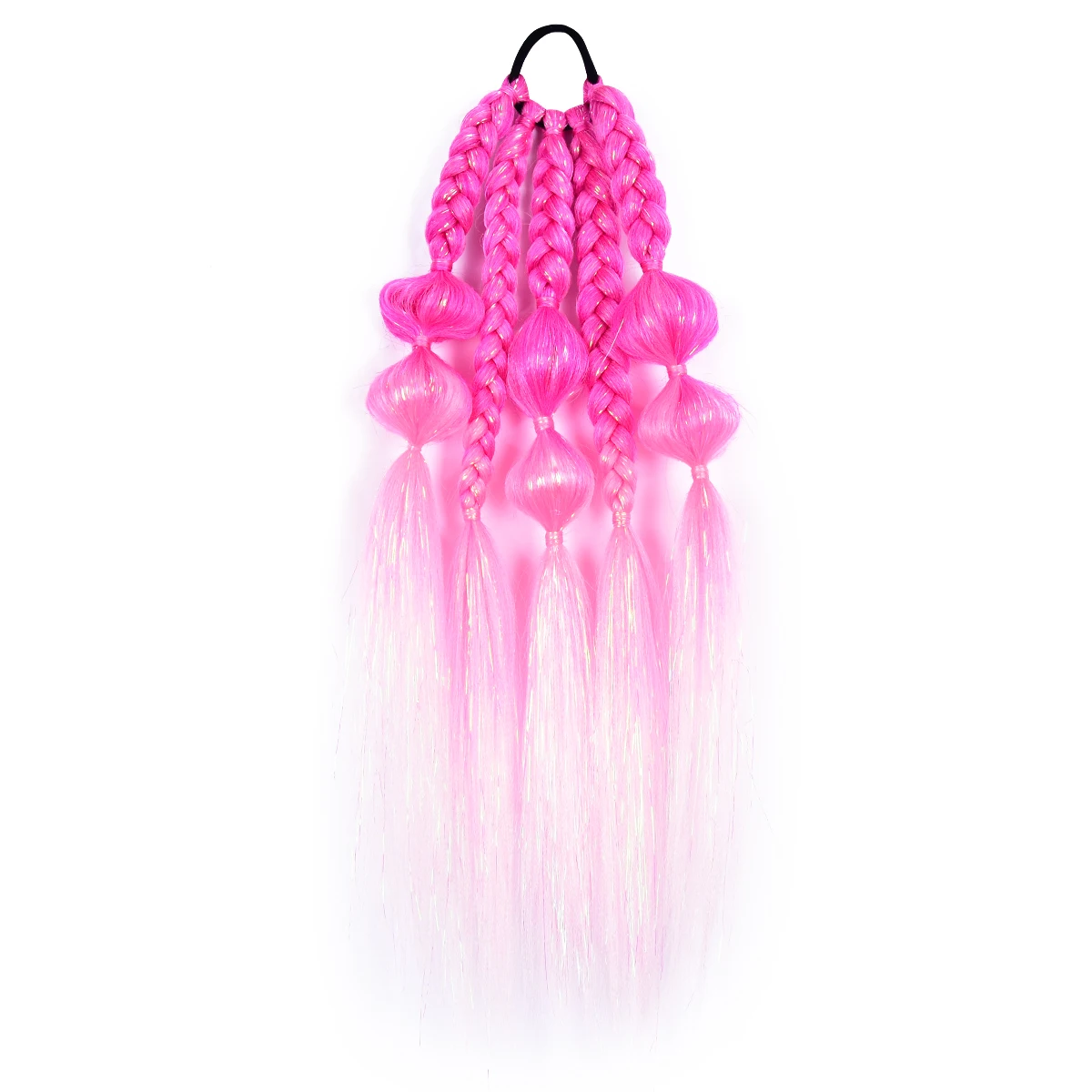 ใหม่สี Bubbles Jumbo Braid ผม Kanekalon สังเคราะห์ Tinsel Wire Extension Twist Braid จํานวนมากขายส่ง
