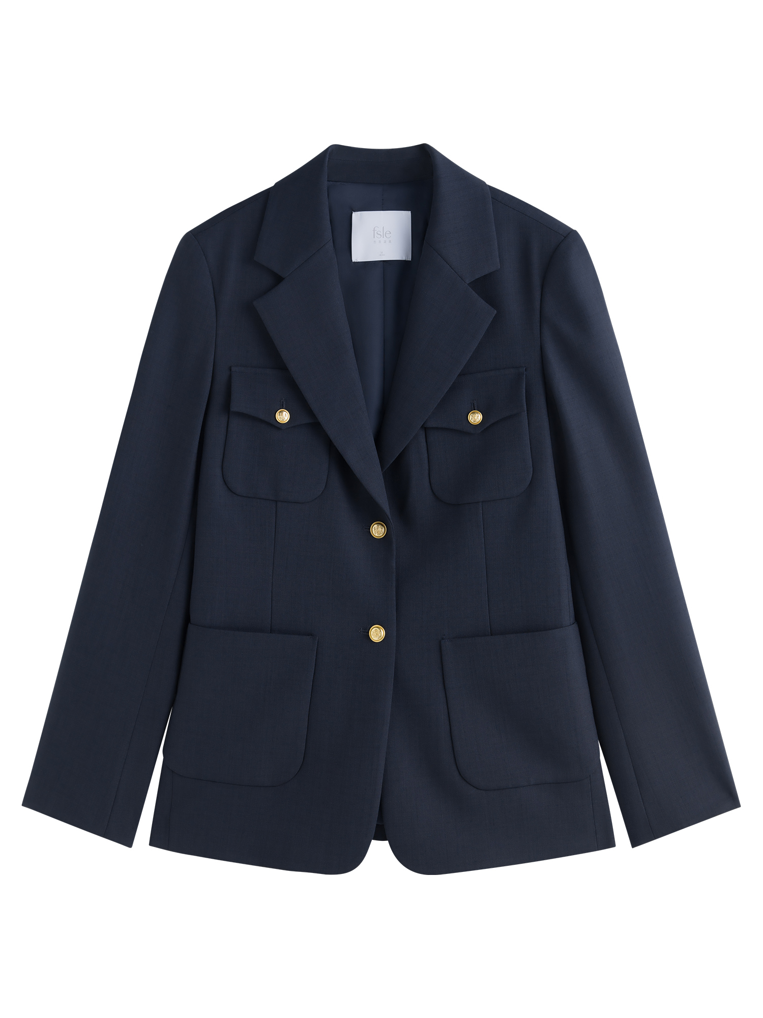 FSLE-Chaqueta de estilo universitario para mujer, traje de viaje informal, versátil y elegante, nuevo diseño, Otoño, 2024