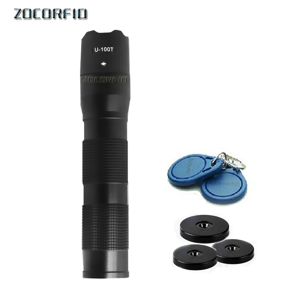 Luz LED impermeable U100T, sistema de patrulla de la Guardia Rfid, USB 2,0, 10 puntos de control del recorrido de la guardia, 2 etiquetas del personal
