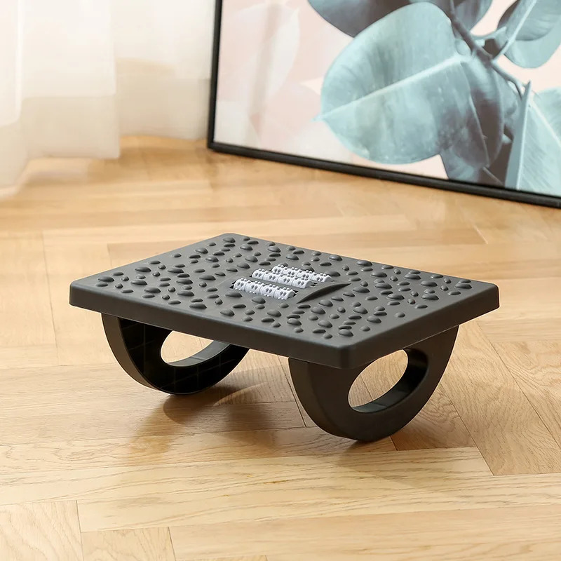 Podnóżek pod biurko, ergonomiczny stołek pod stopy z rolkami do masażu, przenośny podnóżek do domu, biura, szybka wysyłka