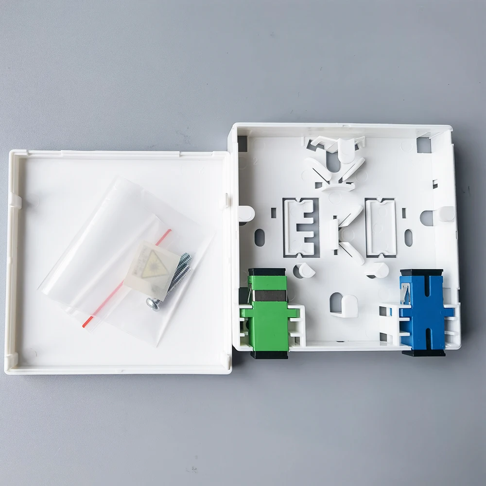 FTTH Fiber Panel Fiber Optical Terminal Junction Box Glasfaser-Spleißbox SC Fiber Combination 86 Information Panels