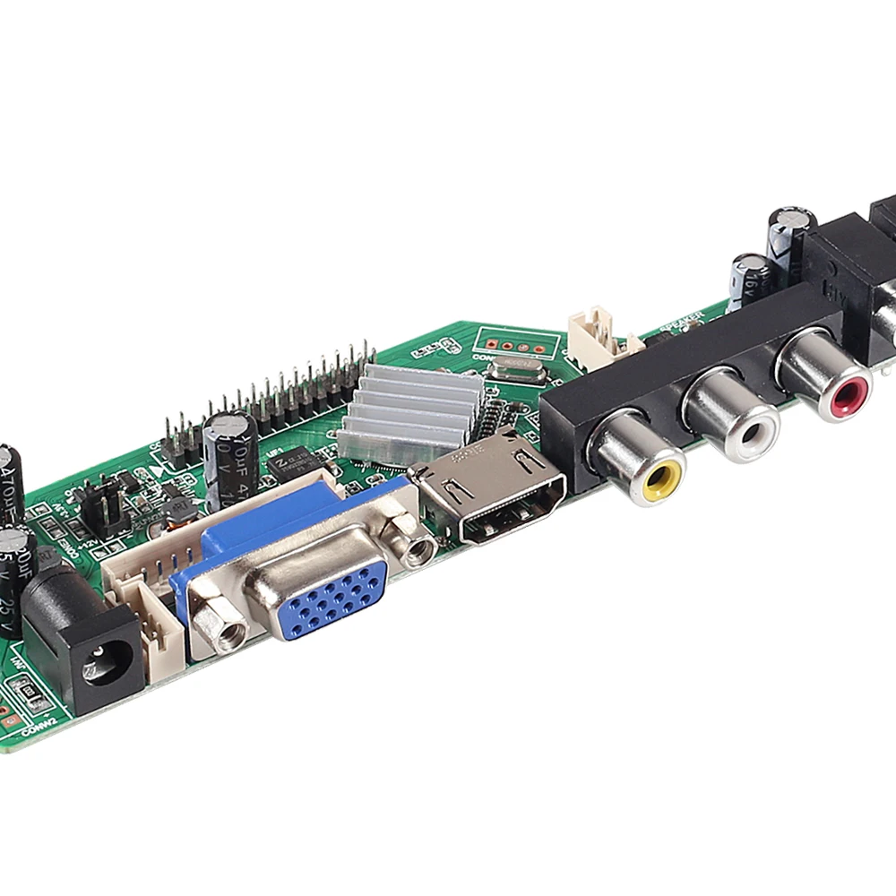 Placa controladora de controlador de TV LCD Universal DS.D3663LUA.A81, DVB-C de señal Digital, DVB-T2, DVB-T, ruso, USB Play, color negro, V53, novedad de 3663