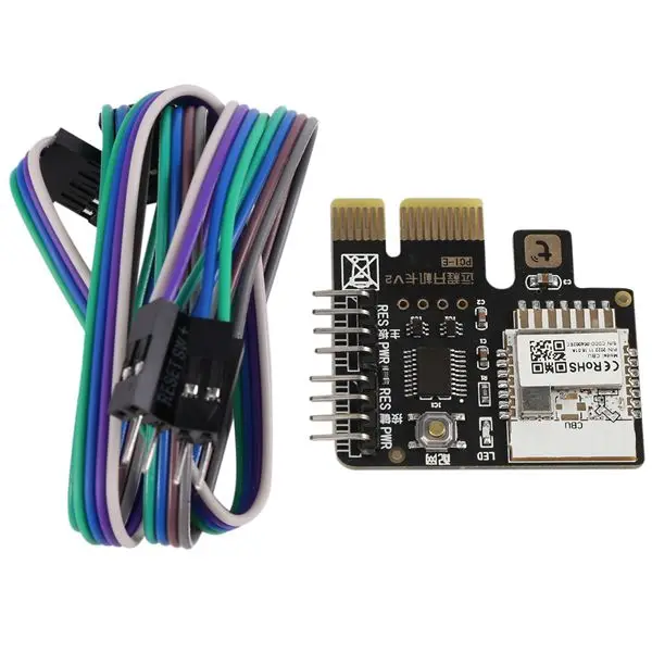 Tuya Wifi Computer Power Reset Switch PCIe Card for PC Destop Computer,APP Remote Control,Support Google Home,MINI Card