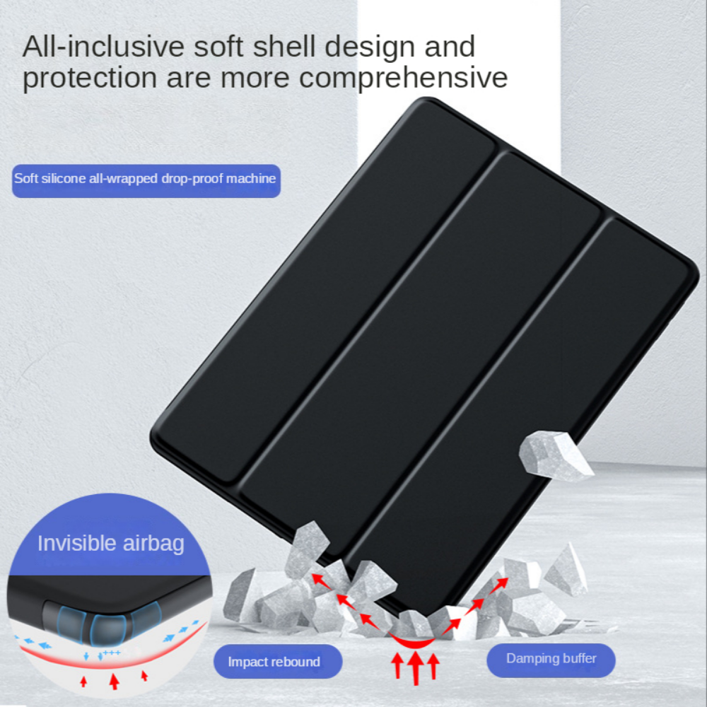 Para iPad air 5 funda 2022 10,9 Pro 11 pulgadas 2024 con funda porta lápices 2018 9,7 Air 2/3 10,5 2021 10,2 6/7/8/9/10ta generación