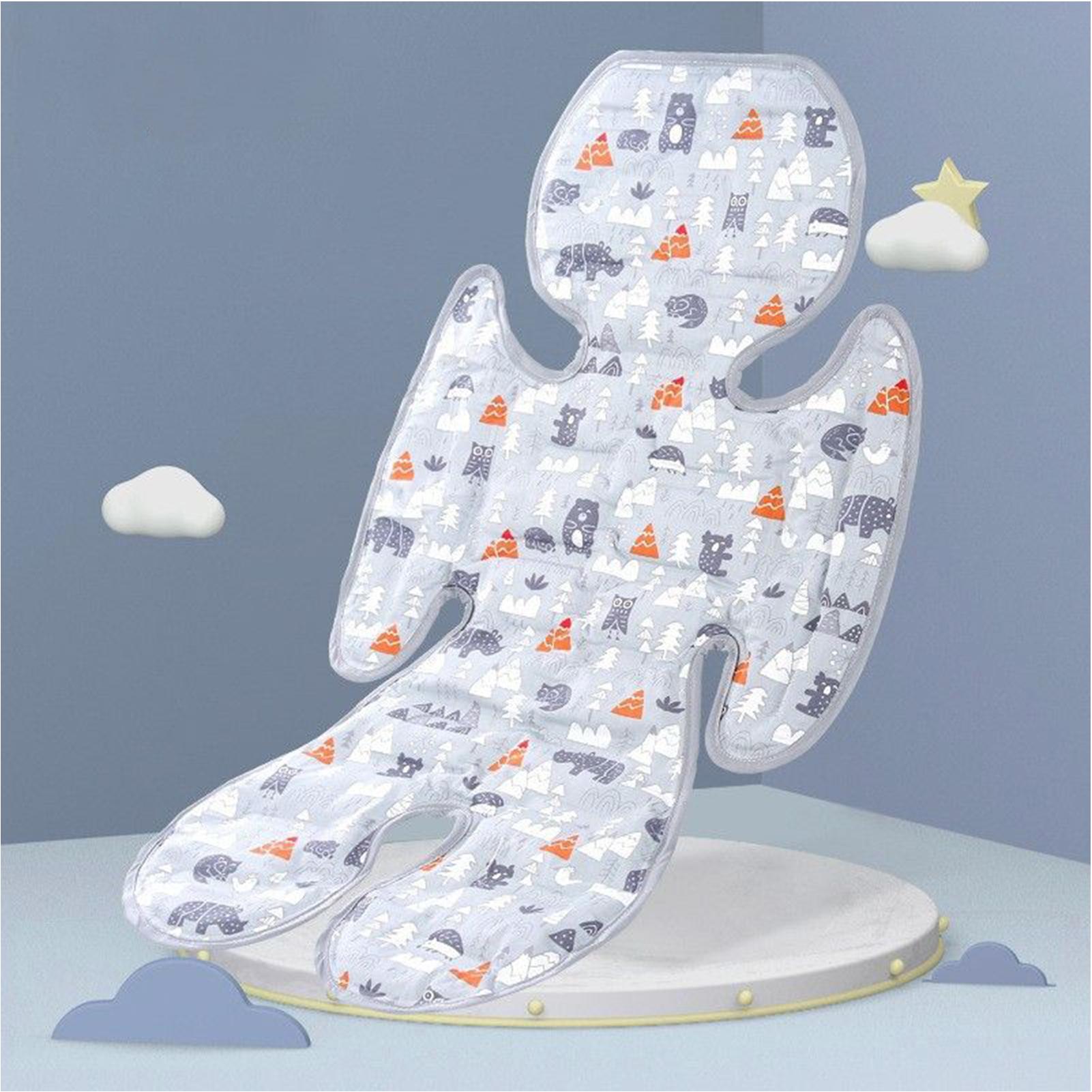 Coussin de Refroidissement pour Siège de Voiture pour Bébé, Polymères Respirants, Antidérapants, Doublure en Gel