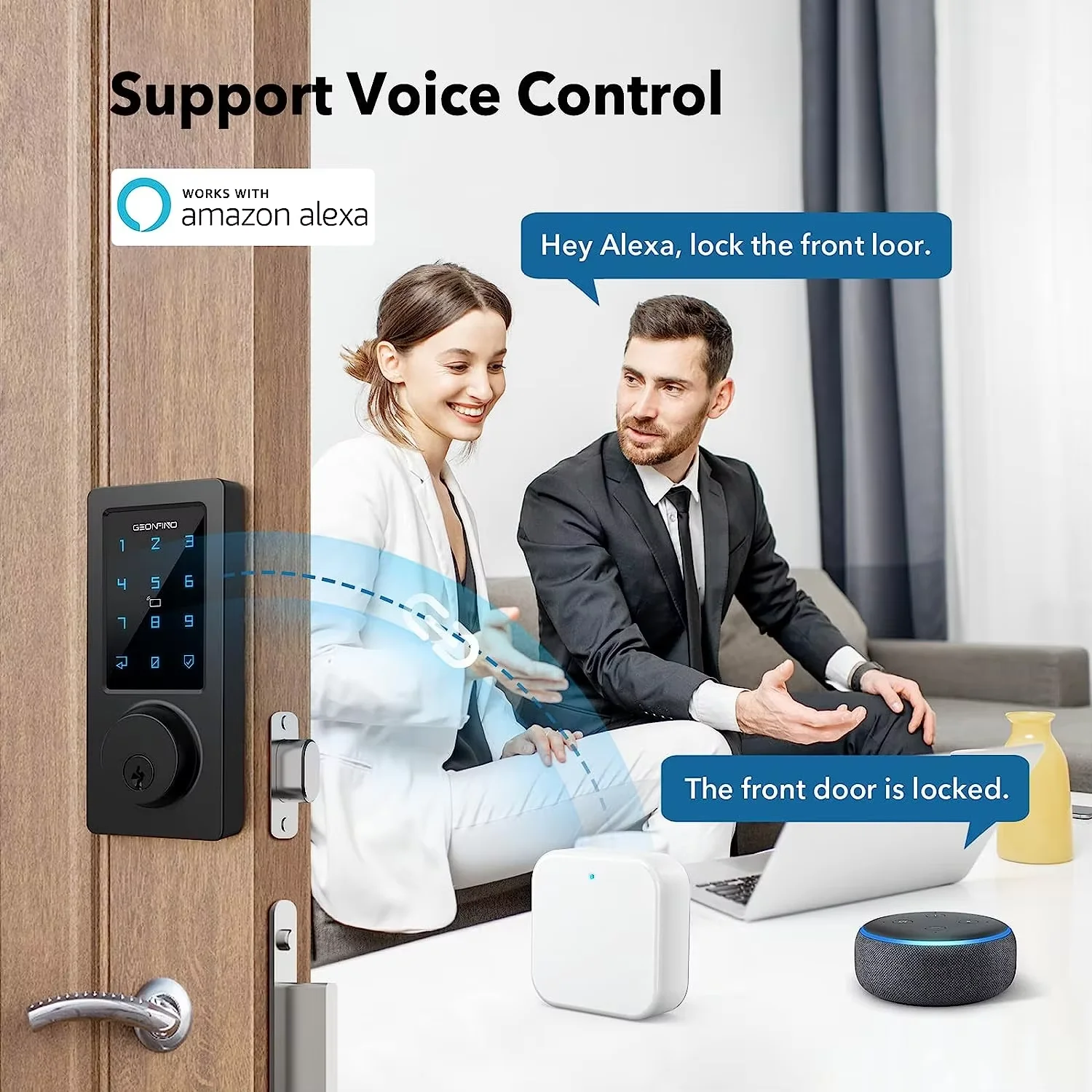Ttlock app dispositivo g3 gateway com porta ethernet rj45 fechadura da porta inteligente com fio gateway desbloqueio remoto controle de voz para alexa google