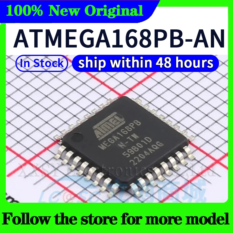 ATMEGA168PA-AU  ATMEGA168PB-AU  ATMEGA168A-AU  ATMEGA168PB-AN  ATMEGA168P-20AU  ATMEGA168-20AU  In stock 48 hours ship