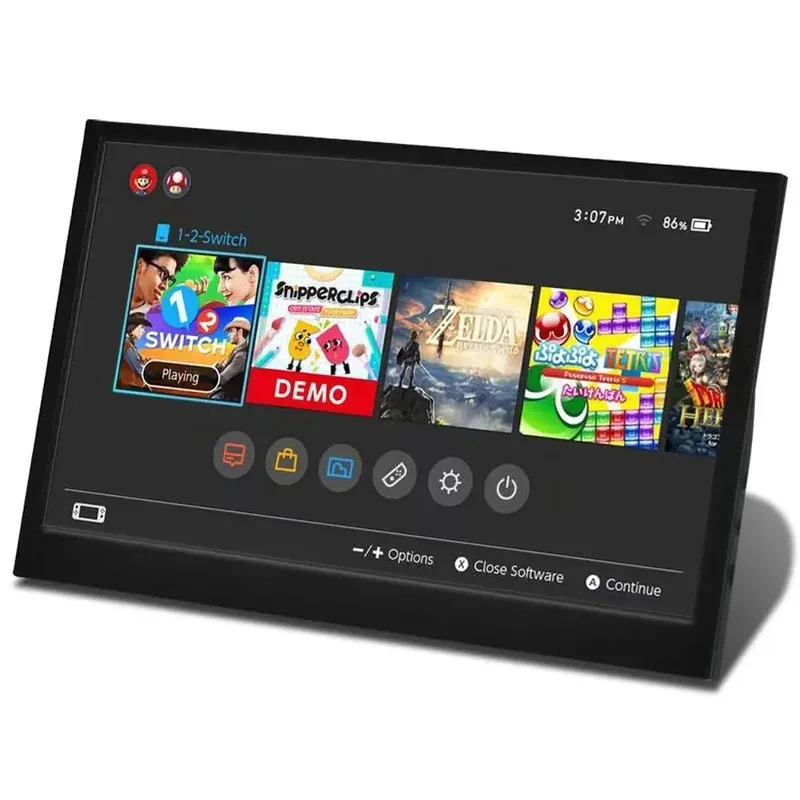 Monitor portátil de 11,6 pulgadas, pantalla Lcd 1366X768, Monitor de juegos TFT para Pc Raspberry Pi, portátil, PS4, Xbox360, interruptor Compatible con HDMI