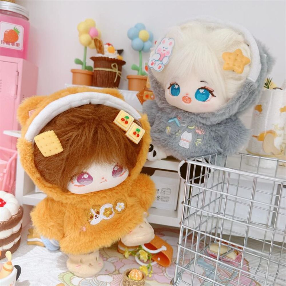 20Cm Búp Bê Sang Trọng Quần Áo Hoạt Hình Hình Jumpsuit Khủng Long Thỏ Đồ Chơi Phụ Kiện Thay Đổi Thay Đồ Chơi Thú Nhồi Bông Có Lông