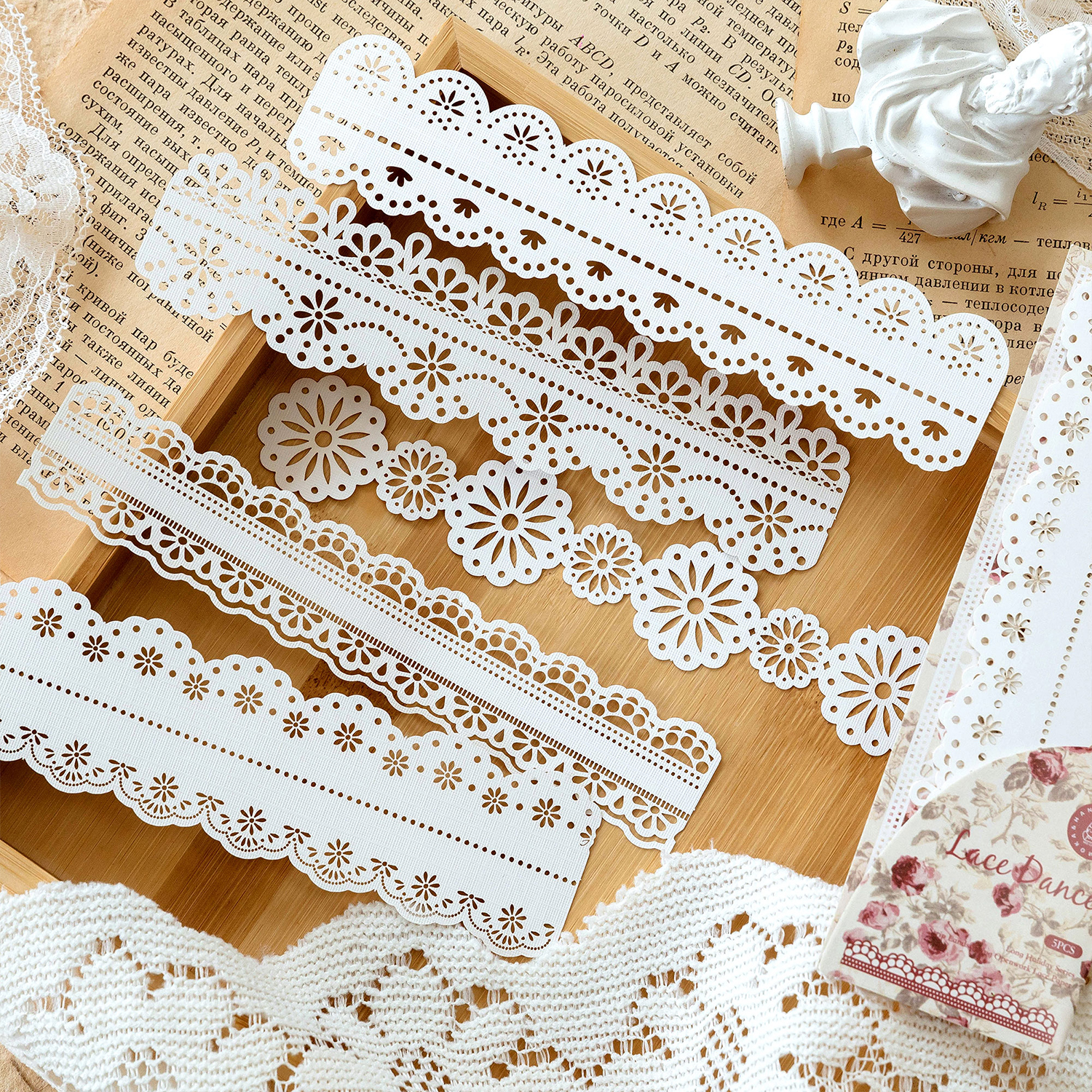 5 sztuk/worek w stylu Vintage z wydrążonym wzmocniony papier, estetyczny, dekoracyjny, śmieciowy dziennik do scrapbookingu, kreatywny zestaw papier dekoracyjny papierniczych