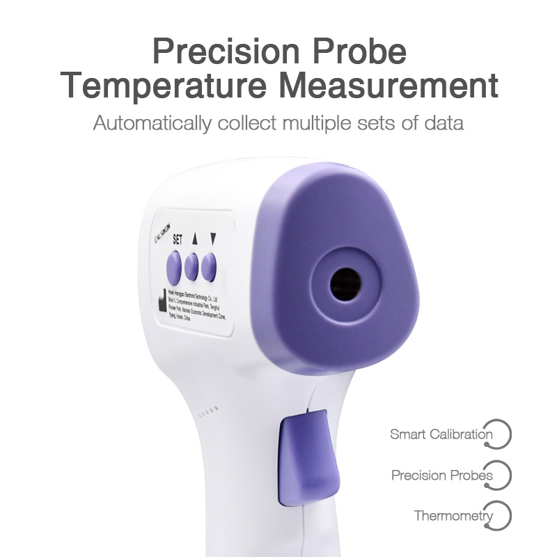 Dr.isla LCD-Stirnhermometer, berührungsloses medizinisches Infrarot-Thermometer, Körpertemperatur, Fiebermesswerkzeug für Babys und Erwachsene