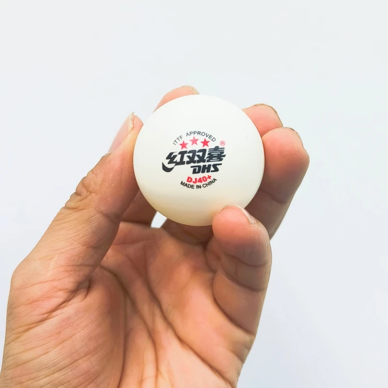 6 個/箱 DHS WTT ピンポンボール DJ40+ 公式卓球ゲーム WTT 国際ゲーム用 3 スター卓球ボールを使用