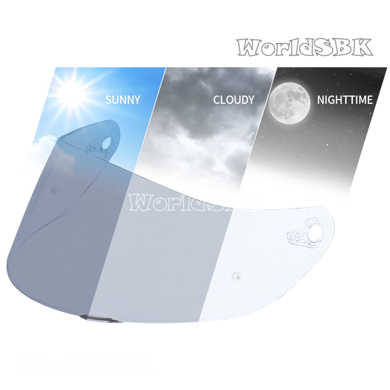 Photochromic Visor สําหรับ AGV K5 K5S K5-S K3SV K3-SV K1 หมวกกันน็อกแว่นตาหน้าจอ SHIELD กระจกอุปกรณ์เสริมเลนส์ Autochromic
