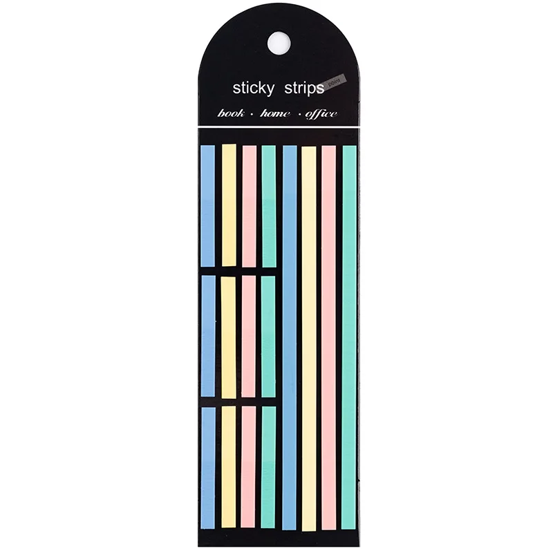 160 Sheets Transparentes Sticky Notes Self-Adhesive Annotation Read Books Bookmarks Tabs Notepad Aesthetic Stationery Index Tabs