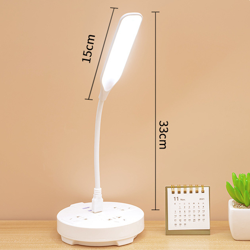 Luz LED portátil para el cuidado de los ojos, lámpara de lectura para estudiantes, teclado para ordenador portátil, iluminación para PC, luz nocturna, lámpara de escritorio con enchufe USB