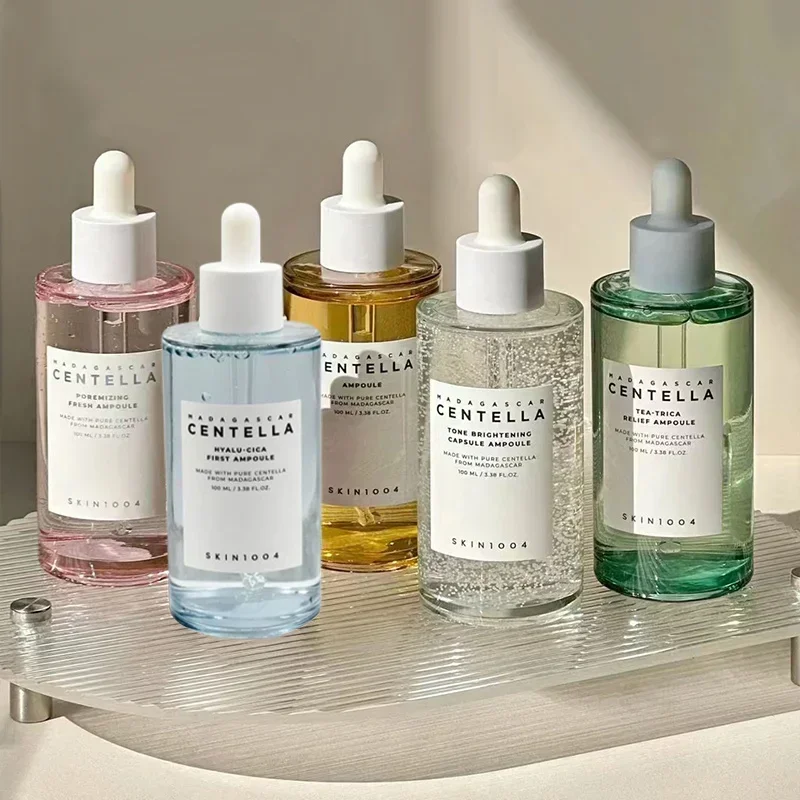 Centella Asiatica Essence Calming Moisturizing Brightening Face Serum Brightening Capsule Ampoule Daily SkinCare Solution