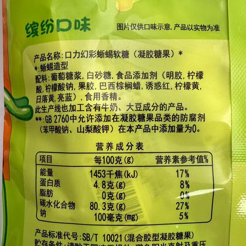 1 Pack Trolli Gummi shape Candy 2.4/2.72/3.53/3.71/3.81oz(68/77/100/105/108g)