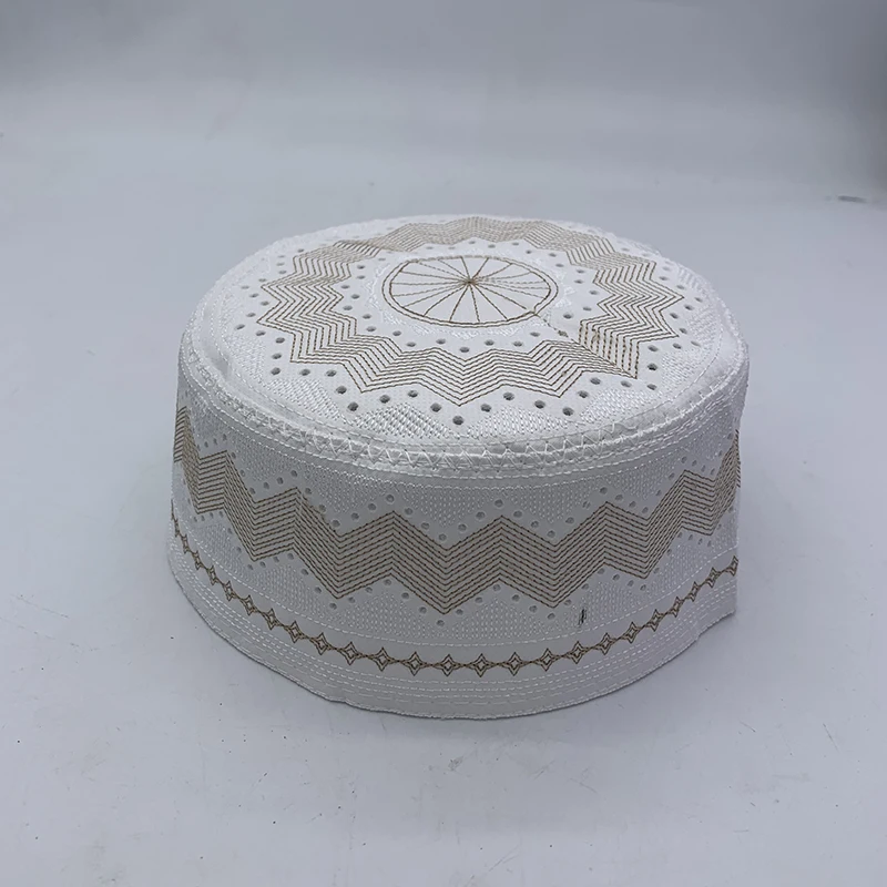 男性用の刺prayer,イスラムの祈りの帽子,islam hommeの帽子,男性用のスカルキャップ,ラマダンとeidの服,jewish kufi帽子