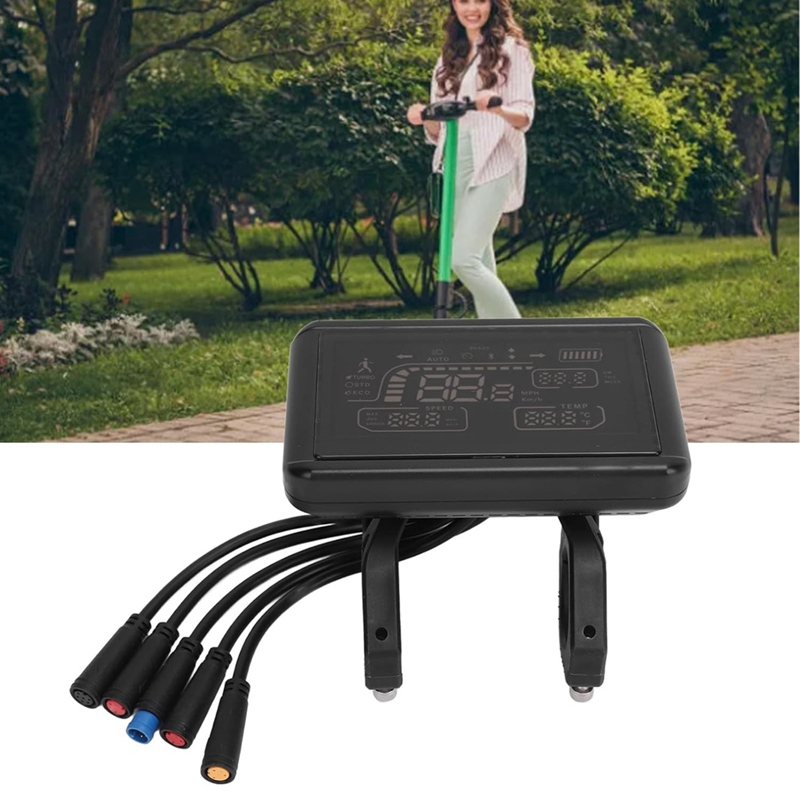 Elektrische Scooter Display Bedieningspaneel Snelheid Versnelling Power Mode Indicator Meter Waterdicht Dashboard Vervangende Onderdelen