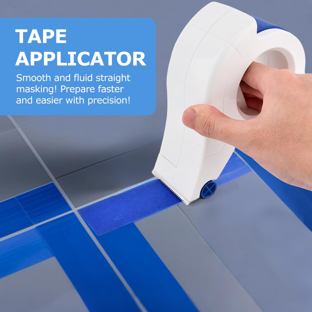 Schilder Afplakband Applicator Dispenser Machine Muur Vloer Schilderen Verpakking Afdichting Tool voor 1.88-2 "X 60 Yard Standaard Tape