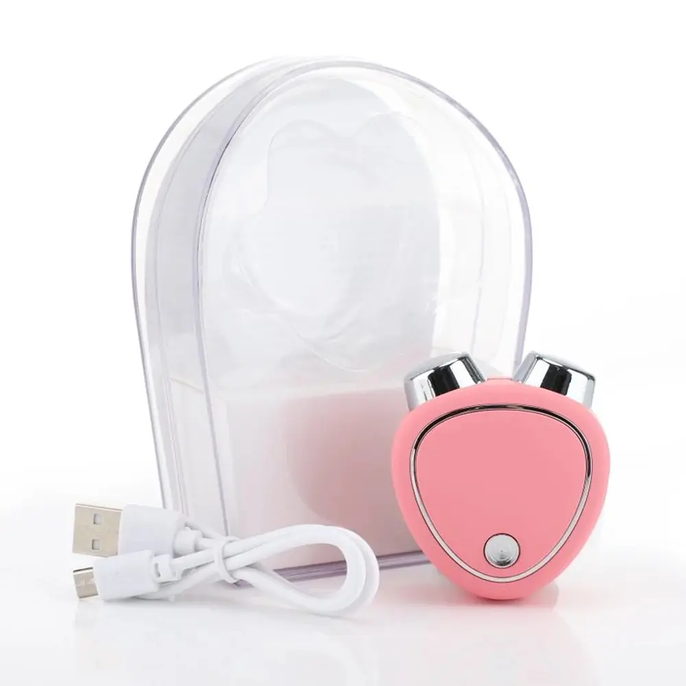 휴대용 및 USB 충전식 다기능 가정용 마사지 장치, 얼굴 마사지 롤러, 얼굴 미용 장치
