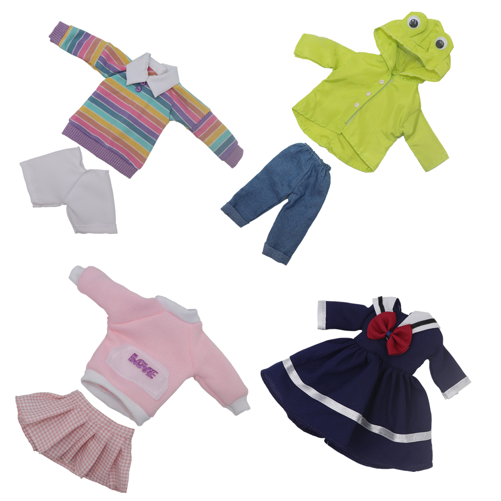 เสื้อผ้าสําหรับตุ๊กตา 30 ซม.พร้อมหมวกสําหรับ 1/6 12 นิ้วตุ๊กตา Bjd เสื้อผ้าชุดนักเรียนสุภาพสตรีชุดคอสเพลย์สาวฤดูร้อนกางเกงขาสั้นกระโปรง