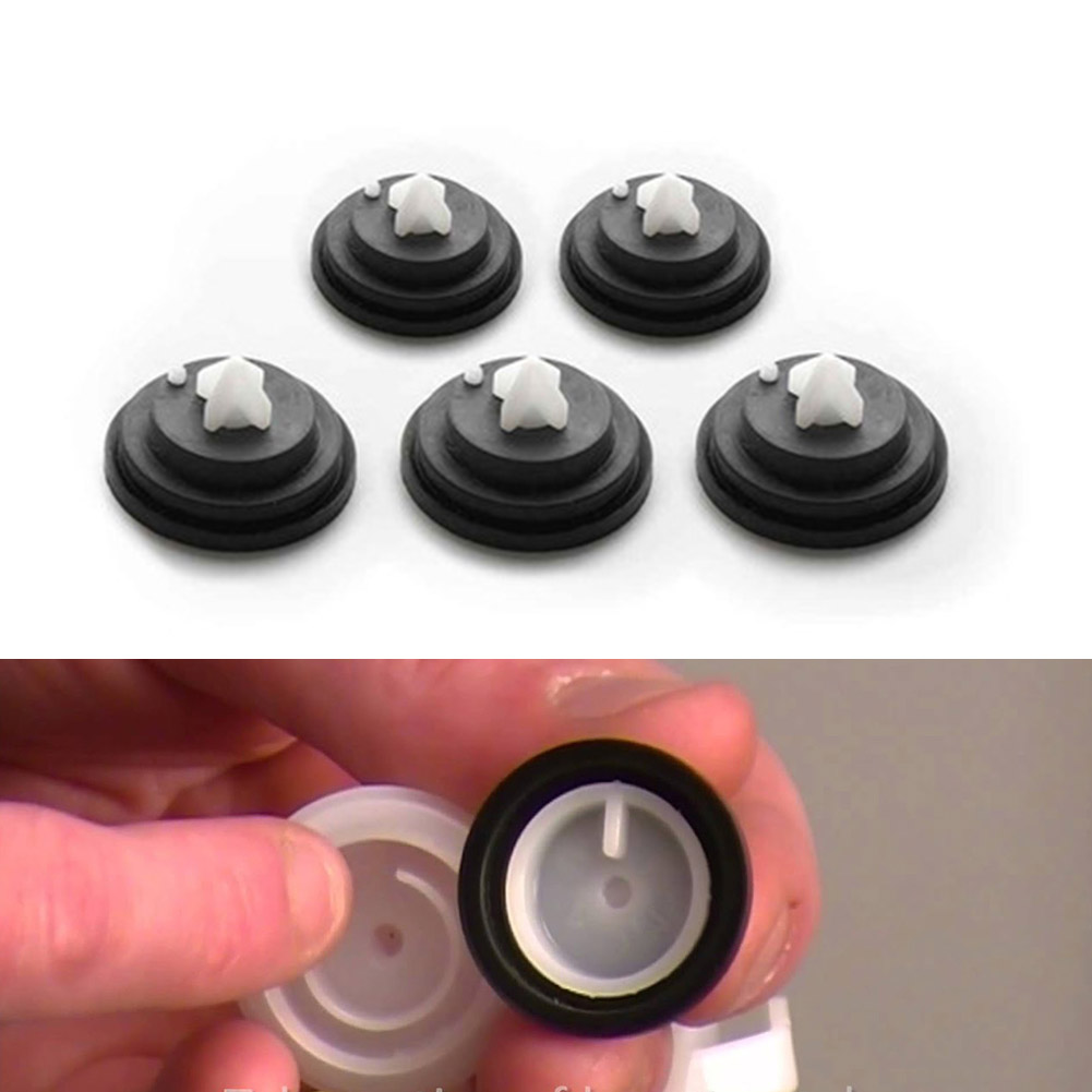 5 Stück Bad Gummi Membran Dichtung Ersatz 28mm passt alle Siamp Tank Pack ventile Kugel hähne Boden Seite Einlass