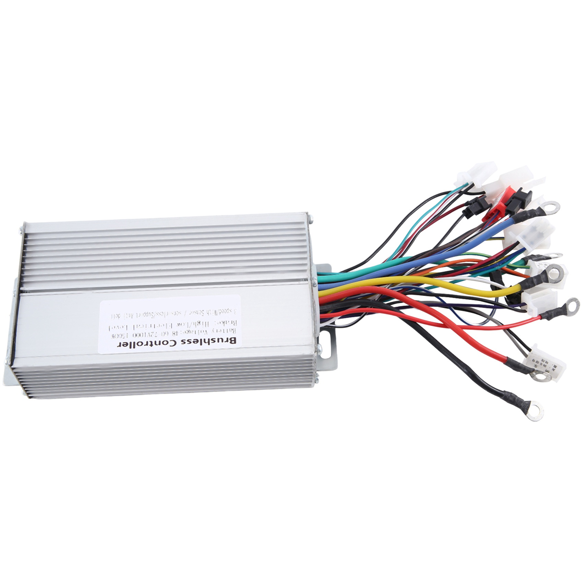 Newest 48V 60V 64V 72V 1000W 1500W Electric Controller 12 Tube Dual Mode E-Bike Brushless Controller Speed Motor