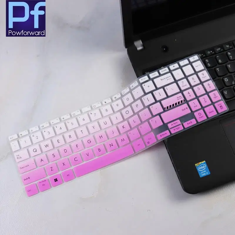 Para Asus Vivobook 15 2023 F1504 X1504 X1504ZA X1504VA X1504Z X1504V 15,6 pulgadas funda de silicona para teclado de ordenador portátil