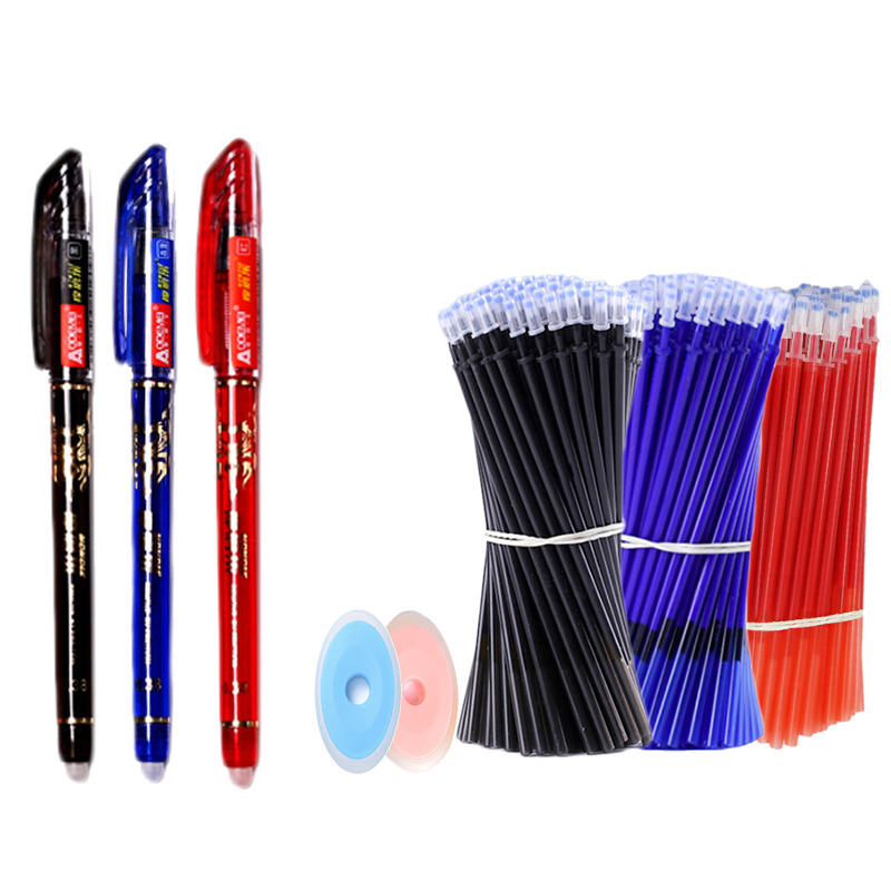 25 ชิ้น/เซ็ต Kawaii Erasable ปากกาเจลปากกา Sketch เขียนเครื่องเขียนสําหรับโน๊ตบุ๊คโรงเรียนปากกาเด็กน่ารักปากกาดินสอ