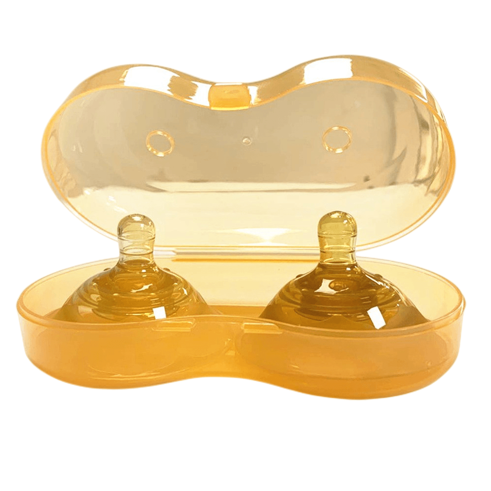 Protectores de silicona para pezones, cubierta protectora para Extractor de leche materna, 2 unidades