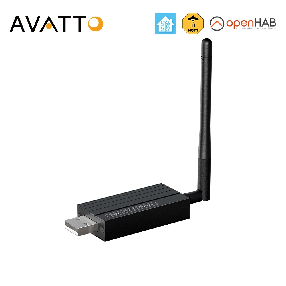 AVATTO Zigbee 3.0 USB Dongle Plus, ponte sem fio Zigbee Gateway Hub Zigbee Dongle Captura de interface USB
