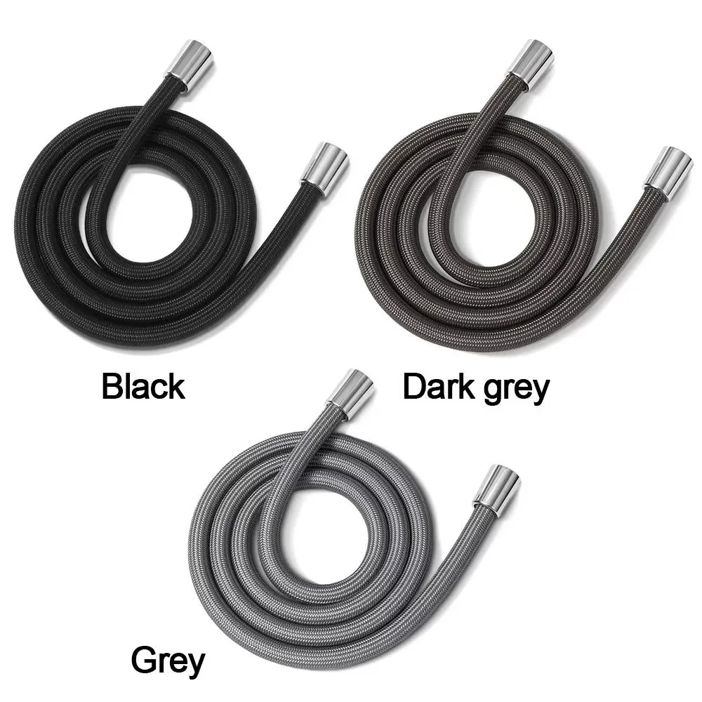 1.5/2M Anti Winding สายฝักบัวแบบใช้มือถือ GI/2 ยืดหยุ่นหลอดแรงดันสูง Universal Interface อาบน้ําท่อไนลอน
