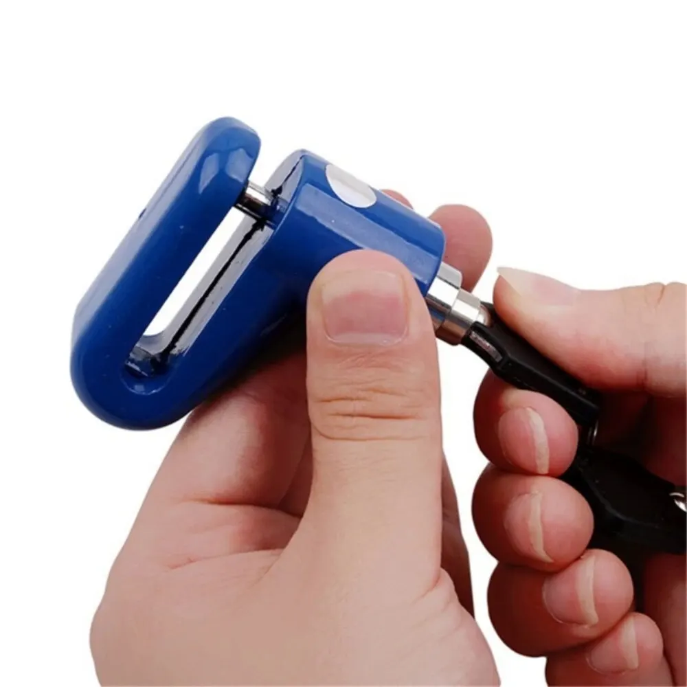 Bloqueio de freio a disco antirroubo KJOY para scooters elétricos - Bloqueio de fio de aço para segurança de bicicleta/motocicleta