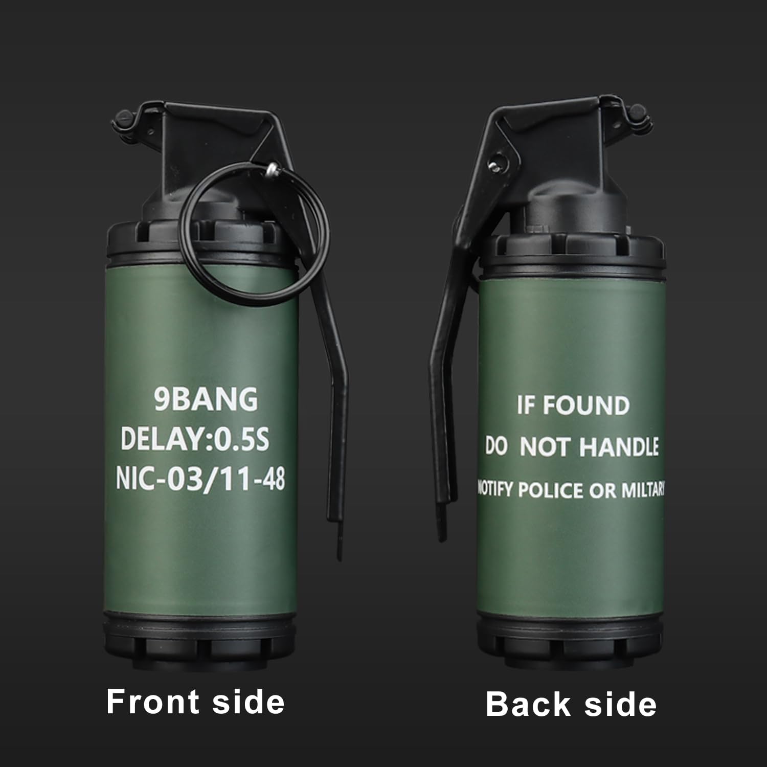 Dummy Grenade Speelgoedmodel Plastic Granaten CS Airsoft Tactische uitrusting Accessoires voor legerfans Cosplay Film Props Outdoor