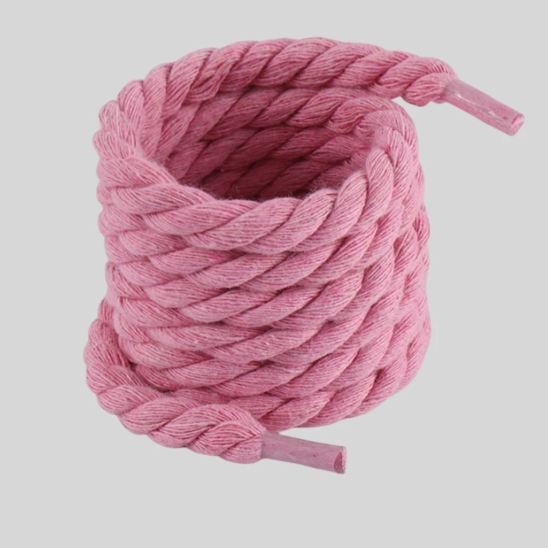 Cordones redondos de lino para zapatillas de deporte, 2 uds., 10mm de ancho, zapatos de tablero adecuados, lona AF1/AJ, cuerda para zapatos, decoración deportiva, 100cm