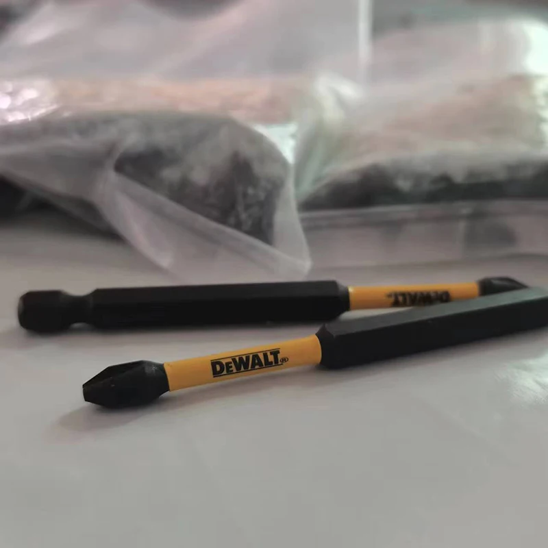 DEWALT Original 89MM Bits PH2 aleación dura de acero de alta velocidad para taladro eléctrico llave destornillador taladros de Metal 5 uds