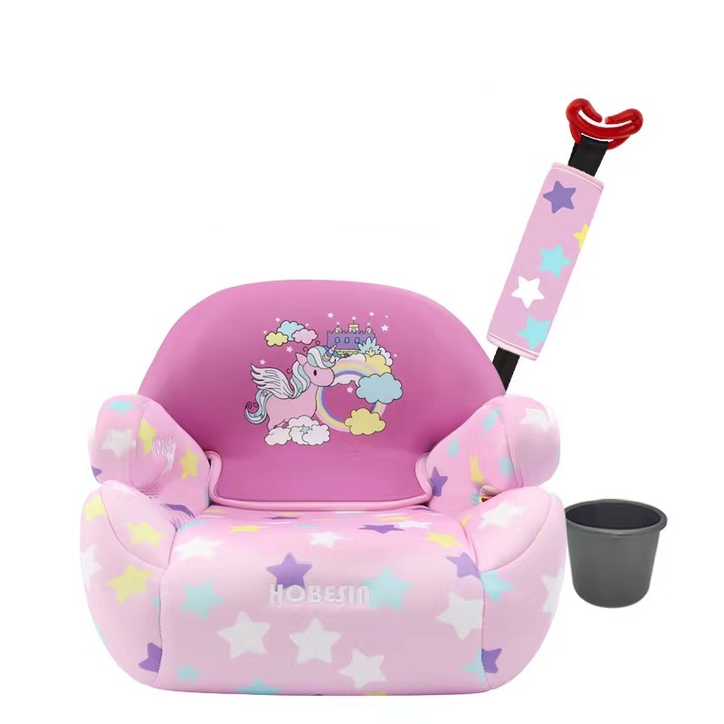 Детское автокресло, портативное автомобильное сиденье, складное автокресло ISOFIX, жесткий интерфейс для детей 3-12 лет