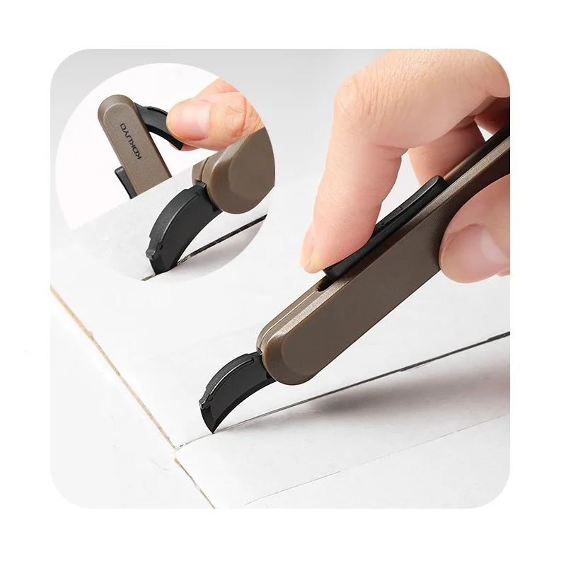 Kokuyo A Little Special Foldable Scissor Resin Opener Safe Portable Pen Cutter for Paper Diary Office School A7274