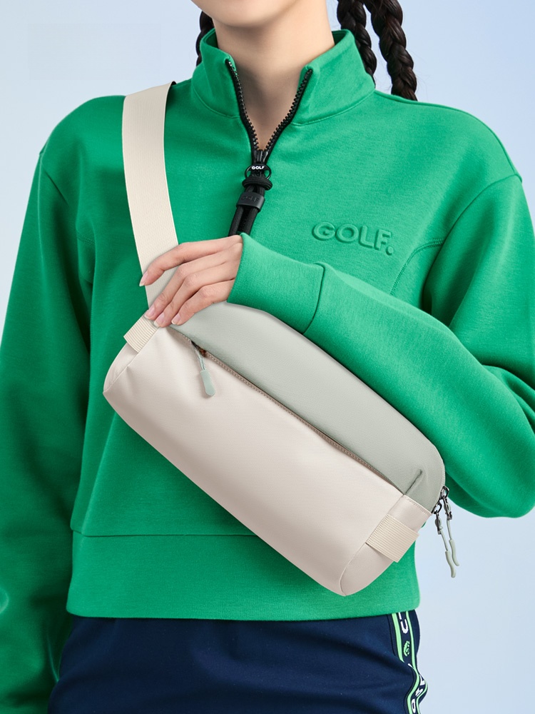 Golf New Chest Bag Unisex Casual Trendy Small Backpack Single Shoulder Sling Bag Spring Summer Versatile Soft Oxford Fabric