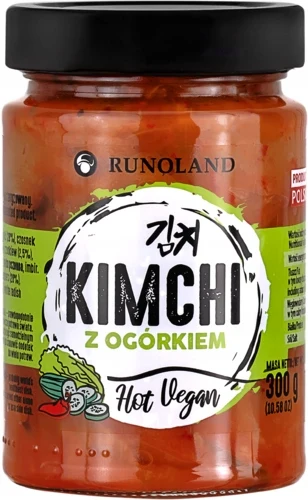 Kimchi z ogórkiem HOT  300g - Runoland