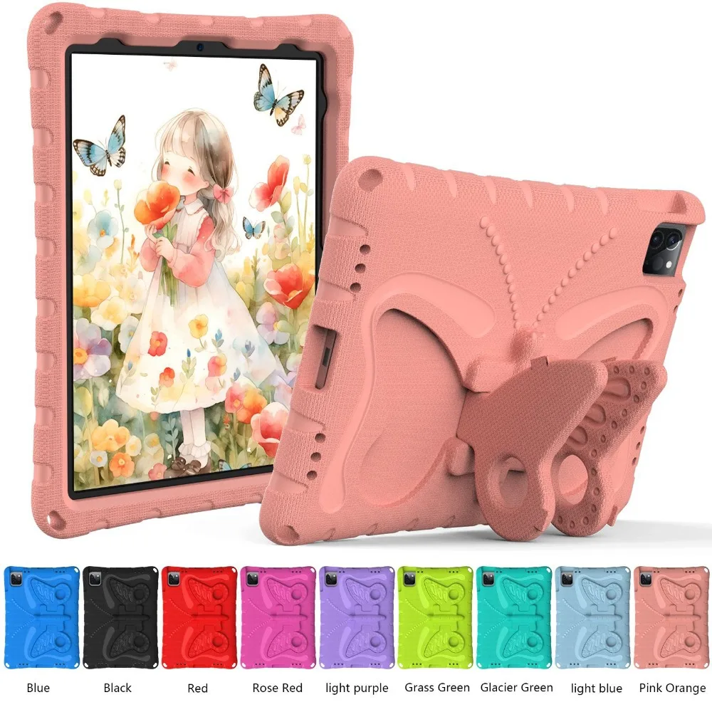 Funda EVA para niños para iPad Pro 11 12,9 13 funda a prueba de golpes iPad 10,2 10,9 7 8 9 10th Gen Shell iPad Air 4 5 6 Mini 1 2 3 fundas con soporte