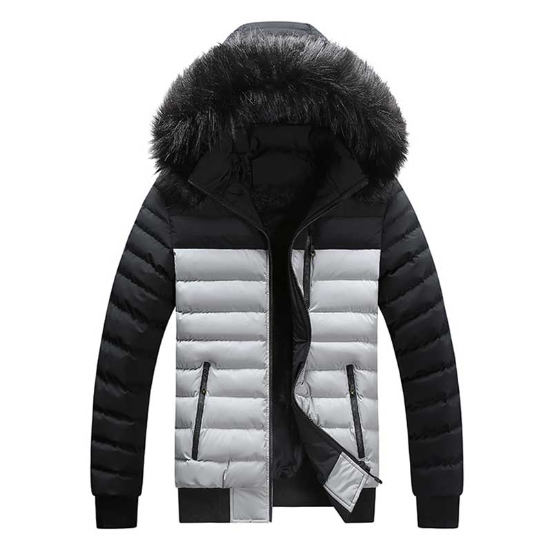 Parka Winter Neue Männer Hohe Qualität Push Verdickt Sammeln Wärme Warm Halten Winddicht Mit Kapuze Baumwolle Jacken Abnehmbare Hut Männlich